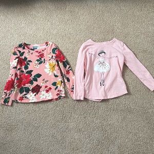Girls Long Sleeve Tees size 5T